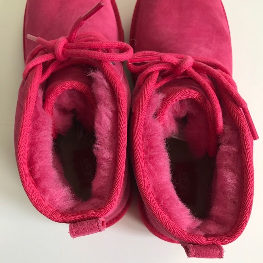 UGG neumel 2 suede boots booties girls size 6 - Picture 6 of 7